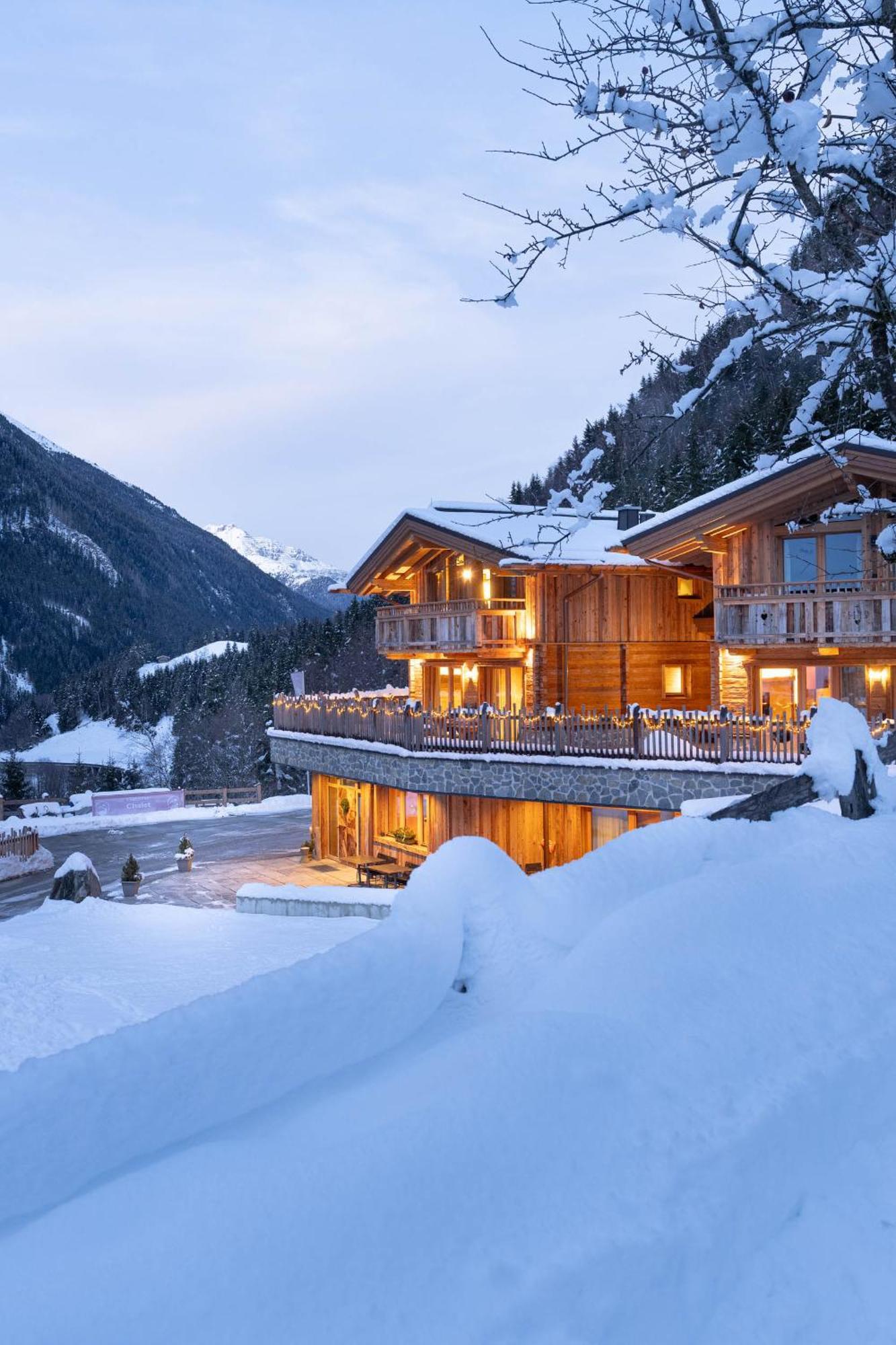 Gletscher-Chalet Stubai Villa Neustift im Stubaital Bagian luar foto